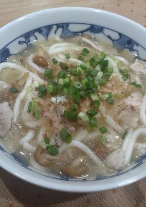 ポカポカおろしあんかけうどん-レシピのメイン写真