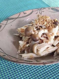 ベジ♪きのことささみのポン酢あえ-レシピのメイン写真