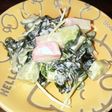 貝割れ大根とわかめのサラダ
