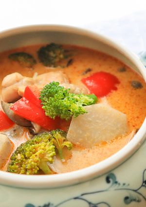 サトイモのレッドカレー-レシピのメイン写真