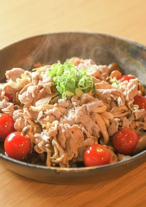 旨辛な中華風豚しゃぶのねぎ和え-レシピのメイン写真