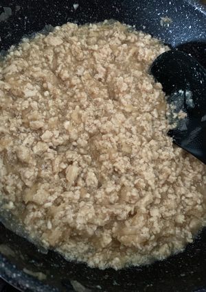 ワンパン鶏そぼろ丼-レシピのメイン写真