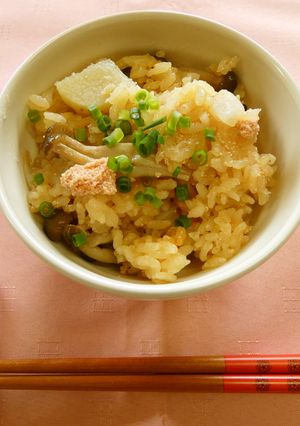 長芋と明太子の炊き込みご飯-レシピのメイン写真