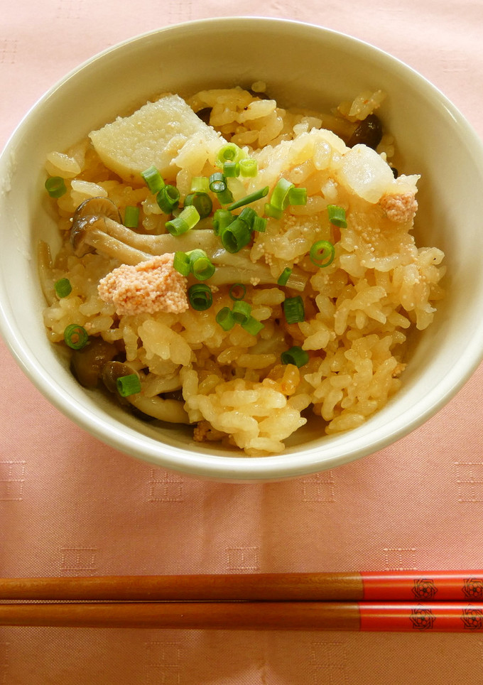 長芋と明太子の炊き込みご飯-レシピのメイン写真