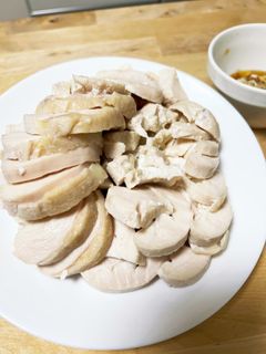 茹でたらほったらかし☆塩麹で柔らか鶏ハム-レシピのメイン写真