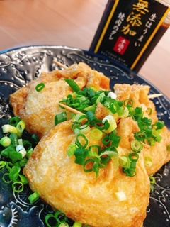 焼肉の生だれでカンタンお揚げ煮たまご-レシピのメイン写真