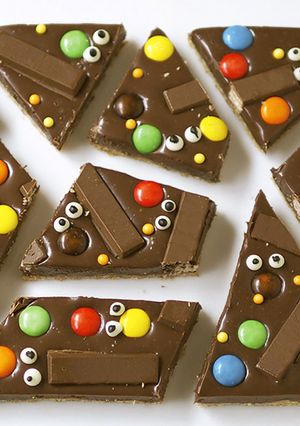 ハロウィン☆おばけの生チョコタルト-レシピのメイン写真