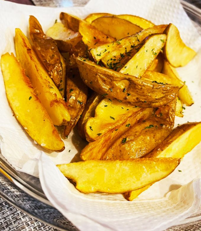 簡単カリカリほくほく揚げ焼きポテト by chimmy13 【クックパッド