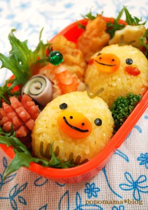 キイロイトリのおにぎり-レシピのメイン写真
