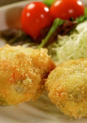 紫ずきんのコロッケ【食遺産】-レシピのメイン写真
