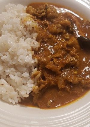 牛肉とヒラタケのスパイスカレー-レシピのメイン写真