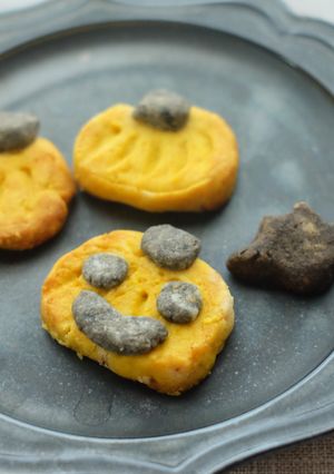 ハロウィン　かぼちゃのクッキー-レシピのメイン写真