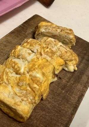 チーズin卵焼き-レシピのメイン写真
