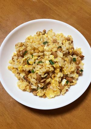 納豆チャーハン-レシピのメイン写真