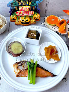 ワンプレートと弁当 献立 ハロウィン-レシピのメイン写真
