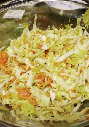柿とチキンラーメンのサラダ-レシピのメイン写真