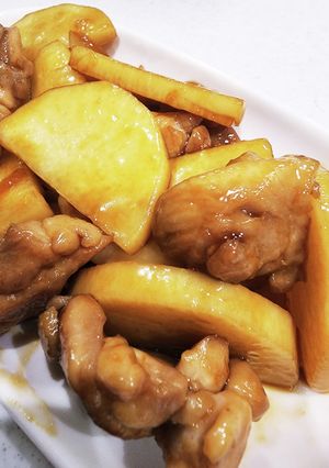 鶏肉長芋照り煮-レシピのメイン写真