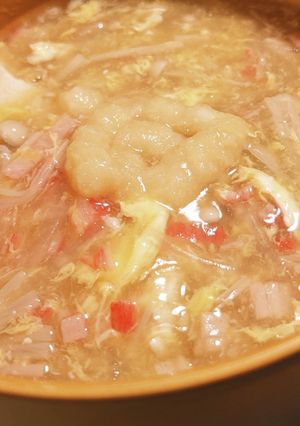 豆腐カニカマあんかけ温かスープ-レシピのメイン写真
