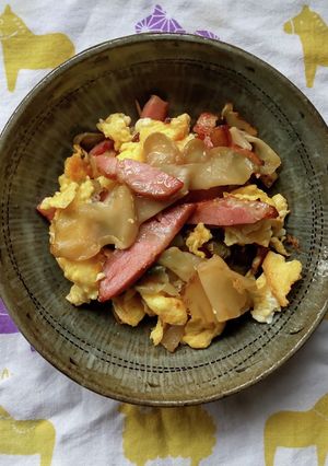ザーサイのたまご炒め♪-レシピのメイン写真