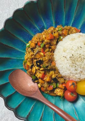テンペで作る発酵野菜キーマ-レシピのメイン写真
