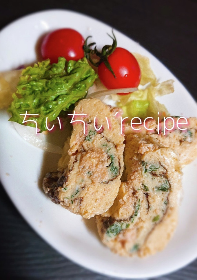 大葉と明太マヨの卵焼き-レシピのメイン写真