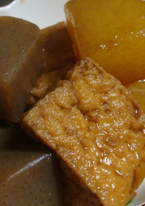 甜面醤が隠し味。大根と厚揚げのほっこり煮-レシピのメイン写真