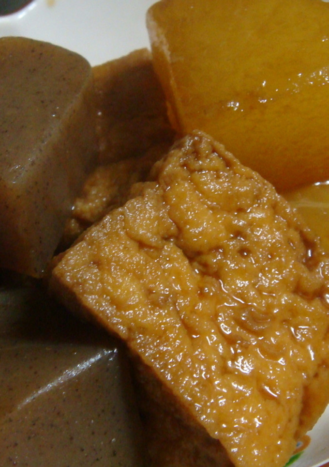 甜面醤が隠し味。大根と厚揚げのほっこり煮-レシピのメイン写真