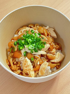 とろ〜り!ささみとなめこの丼ぶり-レシピのメイン写真