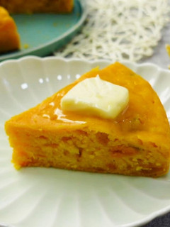 炊飯器で簡単!濃厚しっとりかぼちゃケーキ-レシピのメイン写真