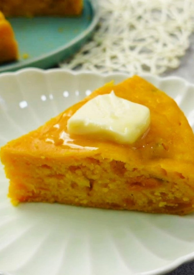 炊飯器で簡単！濃厚しっとりかぼちゃケーキ-レシピのメイン写真