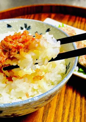 【アツアツご飯に・えびバタ〜】-レシピのメイン写真