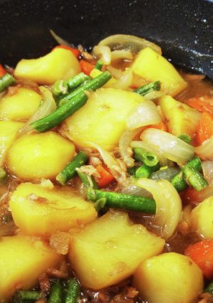 ツナじゃが(肉じゃが風)-レシピのメイン写真