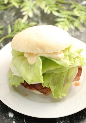 簡単！バオバーガー　ローストビーフ-レシピのメイン写真