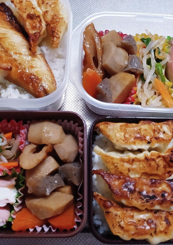 高校生息子、旦那弁当(10/13娘代休)-レシピのメイン写真