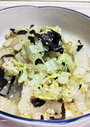 白菜と海苔のゴマ和え-レシピのメイン写真