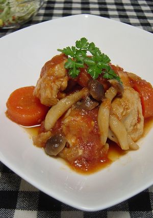 ✿チキンのトマト煮込み✿　圧力鍋で-レシピのメイン写真