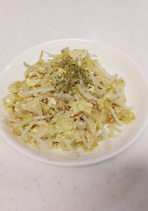 もやしと卵の炒め物-レシピのメイン写真