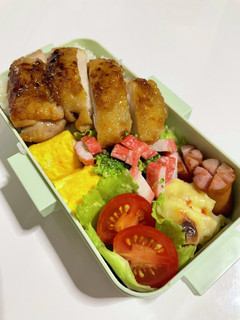 鷄もも肉照り焼き弁当-レシピのメイン写真