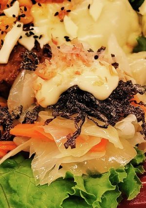“マヨおかか塩昆布きゃべつ和え”-レシピのメイン写真