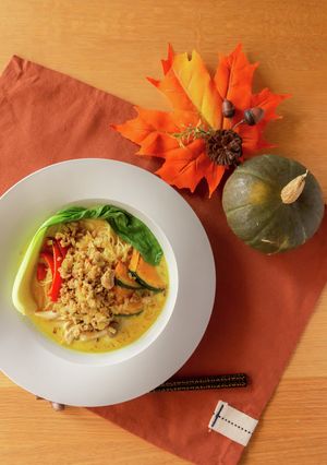 グルテンフリー♪豆乳カレービーフン-レシピのメイン写真