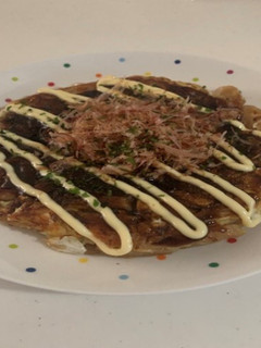 う米めん入りチーズお好み焼き-レシピのメイン写真