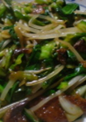 野菜たっぷりレバニラ炒め-レシピのメイン写真