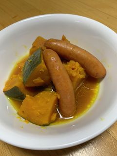 カボチャの洋風煮込み!-レシピのメイン写真