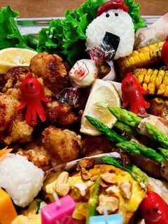 だしからあげととうもろこしのからあげ-レシピのメイン写真