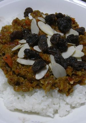 野菜たっぷりドライカレー（覚書）-レシピのメイン写真
