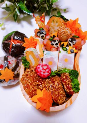 女子学生のお弁当（2022.10.13）-レシピのメイン写真