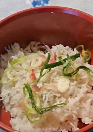 釜揚げしらすどん-レシピのメイン写真