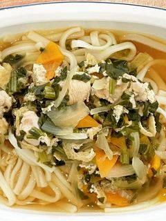 【保育園給食】きつねうどん-レシピのメイン写真