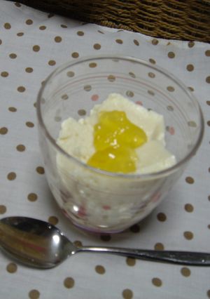 お豆腐ムース☆-レシピのメイン写真
