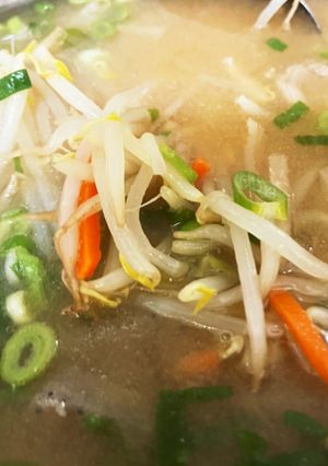 簡単 時短コスパ業務スーパーもやし豚汁-レシピのメイン写真